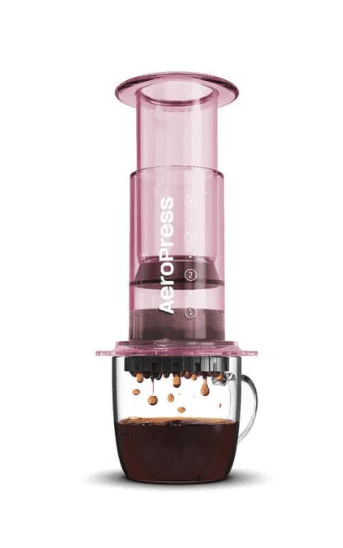 Coffee Press - Clear Pink | Aeropress | Kitchen Accessories | Thirty 16 Williamstown