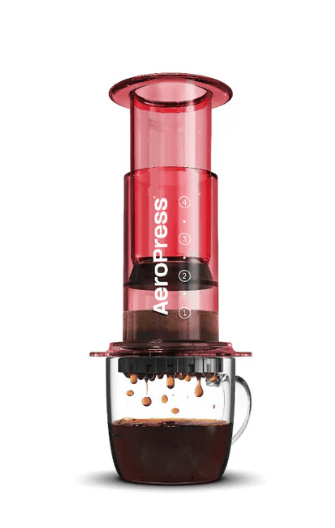 Coffee Press - Clear Red | Aeropress | Kitchen Accessories | Thirty 16 Williamstown