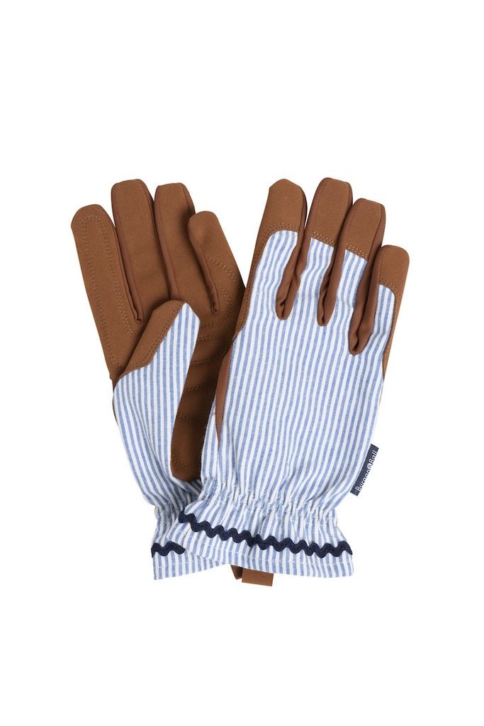 Collector Gloves - Blue Stripe | Burgon &amp; Ball | Gloves, Aprons, Kneelers &amp; Tools | Thirty 16 Williamstown