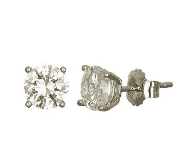 Cubic Zirconia Stud Earrings - Large | Valentina | Jewellery | Thirty 16 Williamstown