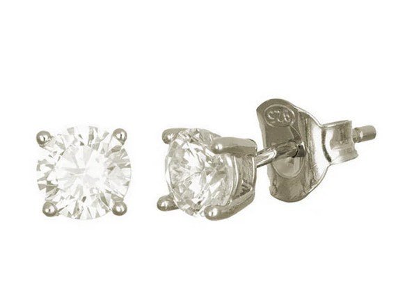 Cubic Zirconia Stud Earrings - Small | Valentina | Jewellery | Thirty 16 Williamstown