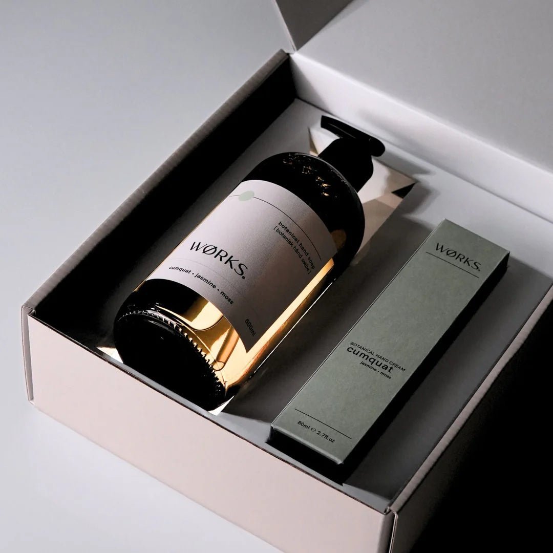 Cumquat Hand Duo Gift Box | WØRKS | Body Lotion & Wash | Thirty 16 Williamstown