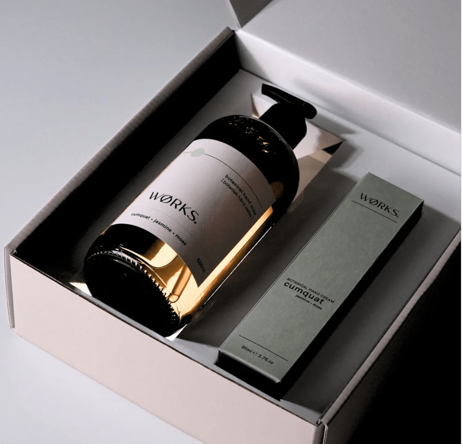 Cumquat Hand Duo Gift Box | WØRKS | Body Lotion & Wash | Thirty 16 Williamstown