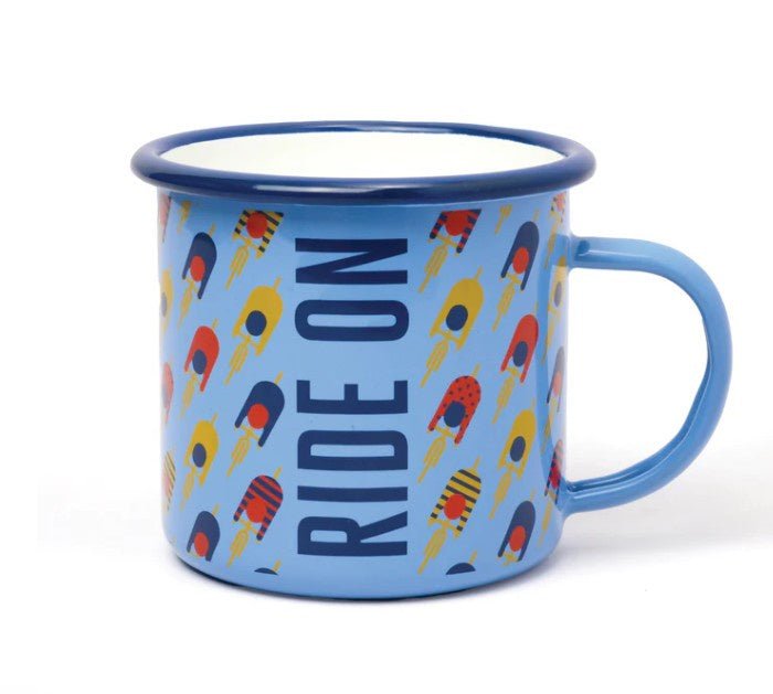 Cycling Enamel Mug - 500ml | Gentlemen's Hardware | Men's Accessories | Thirty 16 Williamstown