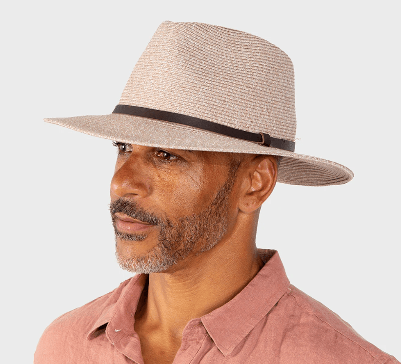 Darby Fedora Flexiband Hat - Mix Camel | Cancer Council | Sun Hats | Thirty 16 Williamstown