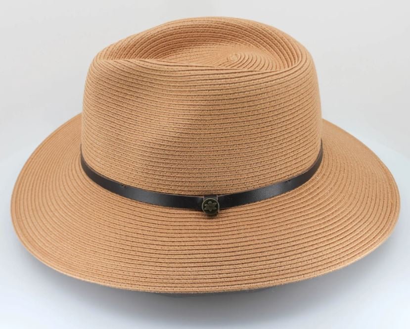 Darby Fedora Flexiband Hat - Sahara | Cancer Council | Sun Hats | Thirty 16 Williamstown