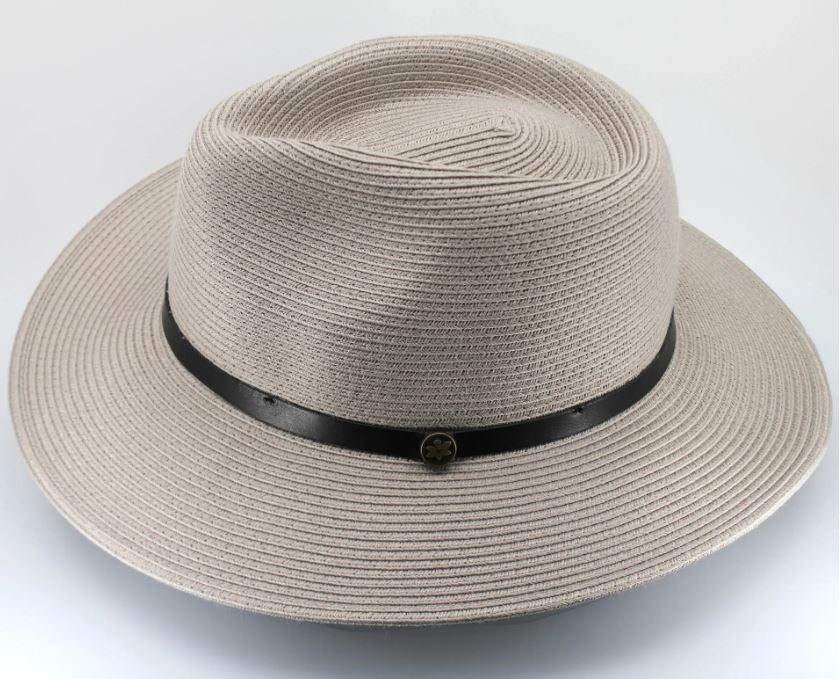 Darby Fedora Flexiband Hat - Stone | Cancer Council | Sun Hats | Thirty 16 Williamstown