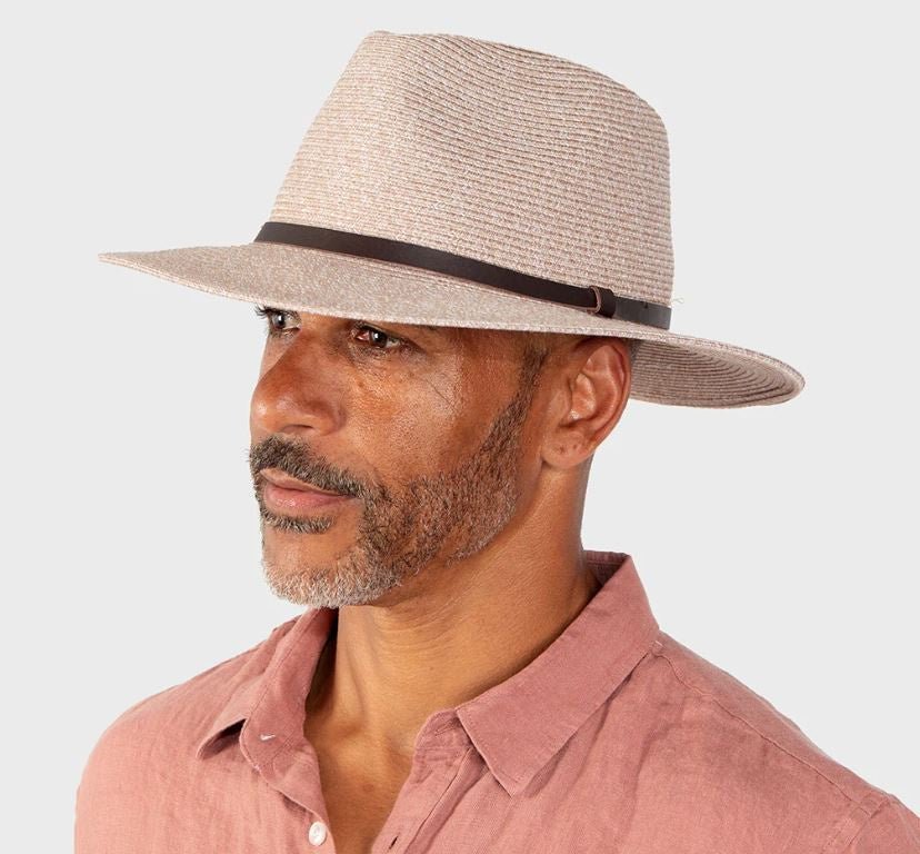 Darby Fedora Flexiband Hat - Wheat | Cancer Council | Sun Hats | Thirty 16 Williamstown