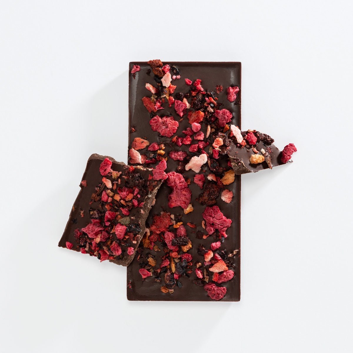 Dark Chocolate Bar 50g - Mixed Berry | Charlotte Piper | Confectionery | Thirty 16 Williamstown