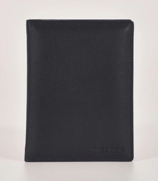 Davey Leather RFID Safe Passport Wallet - Navy | Cobb & Co | Travel Wallets & Accessories | Thirty 16 Williamstown