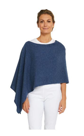 Cashmere Topper - Denim