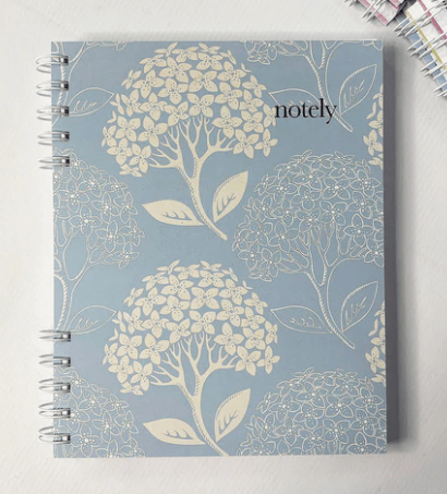 Diary Undated - Hydrangea | Notely | Stationery | Thirty 16 Williamstown