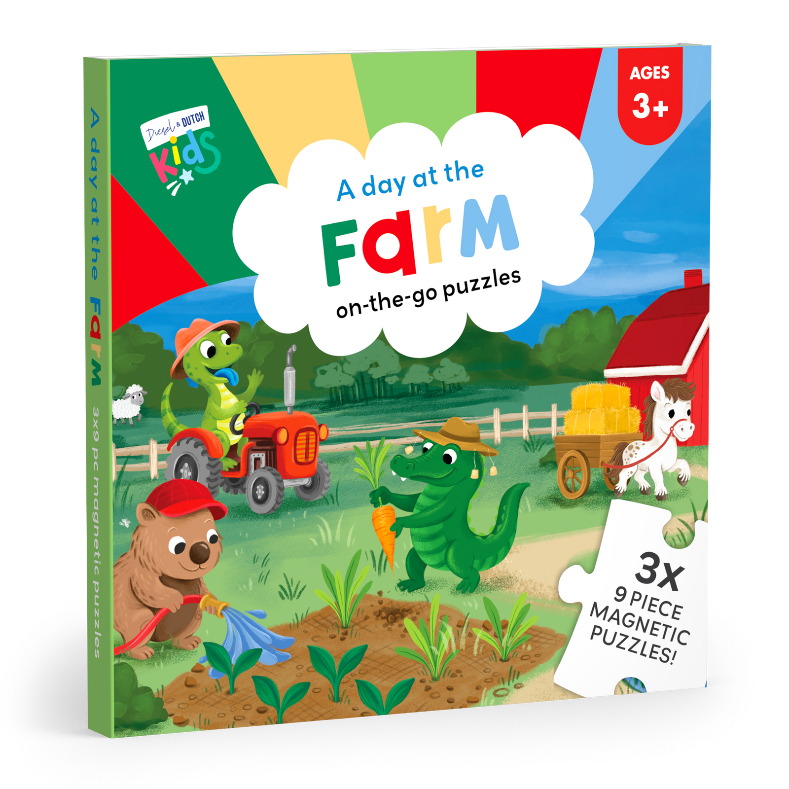 On The Go Magnetic Puzzles: On The Farm