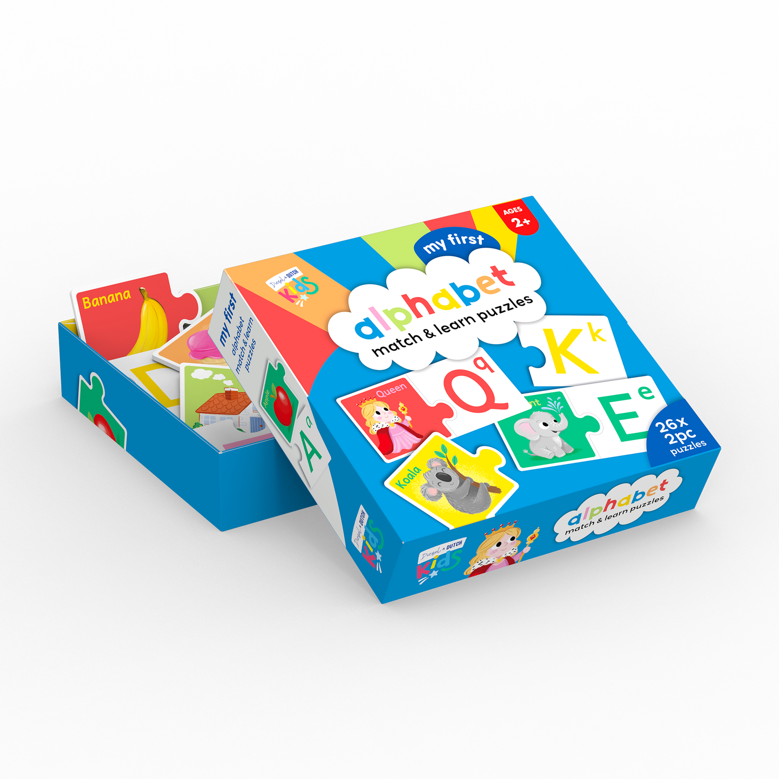 My First 52pc Alphabet Match &amp; Learn Puzzles