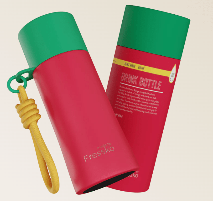 Drink Bottle Ceramic PLAY - CRUSH 420ml - 14oz | Made By Fressko | Travel Mugs &amp; Drink Bottles | Thirty 16 Williamstown