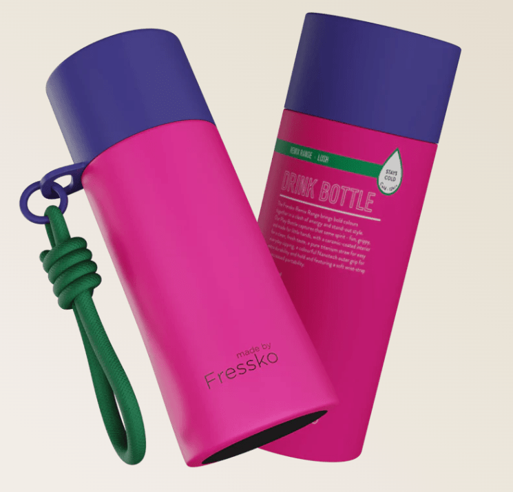 Drink Bottle Ceramic PLAY - LUSH 420ml - 14oz | Made By Fressko | Travel Mugs &amp; Drink Bottles | Thirty 16 Williamstown