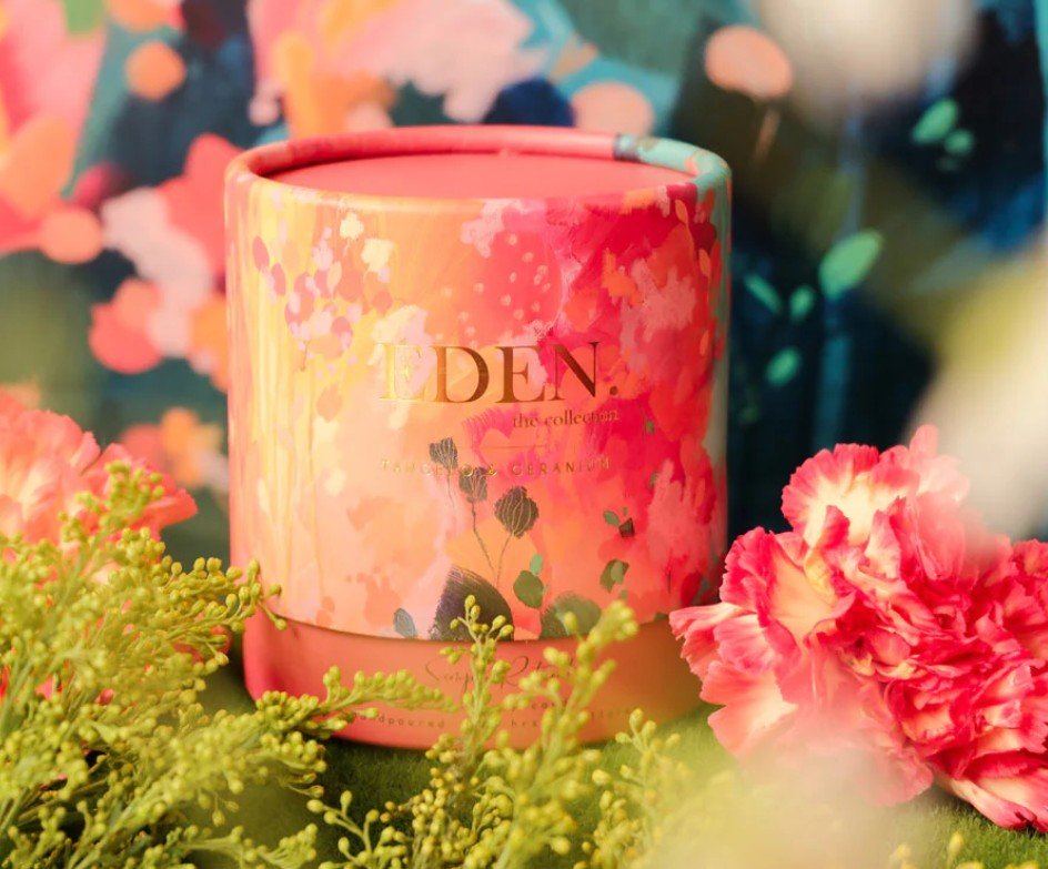 EDEN Medium Candle - Tangelo & Geranium | Simple Retreat | Home Fragrances | Thirty 16 Williamstown
