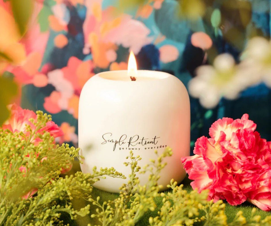EDEN Medium Candle - Tangelo &amp; Geranium | Simple Retreat | Home Fragrances | Thirty 16 Williamstown