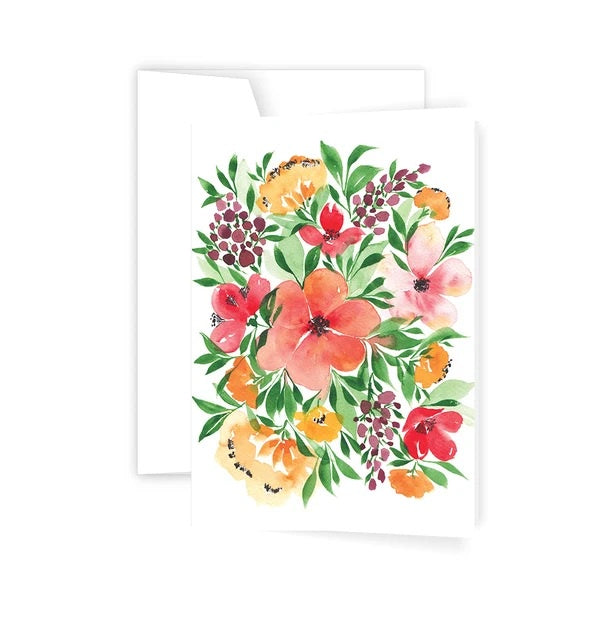 Greeting Card - Autumn Flowers