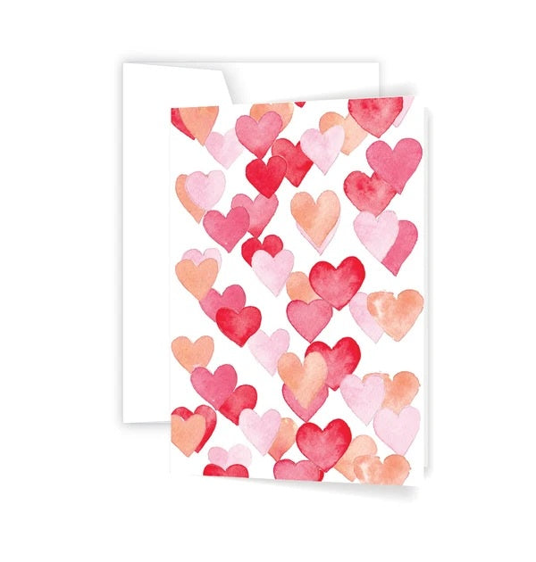 Greeting Card - Confetti Hearts
