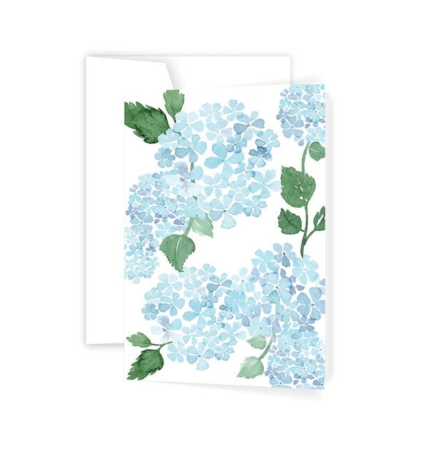 Greeting Card - Hydrangeas