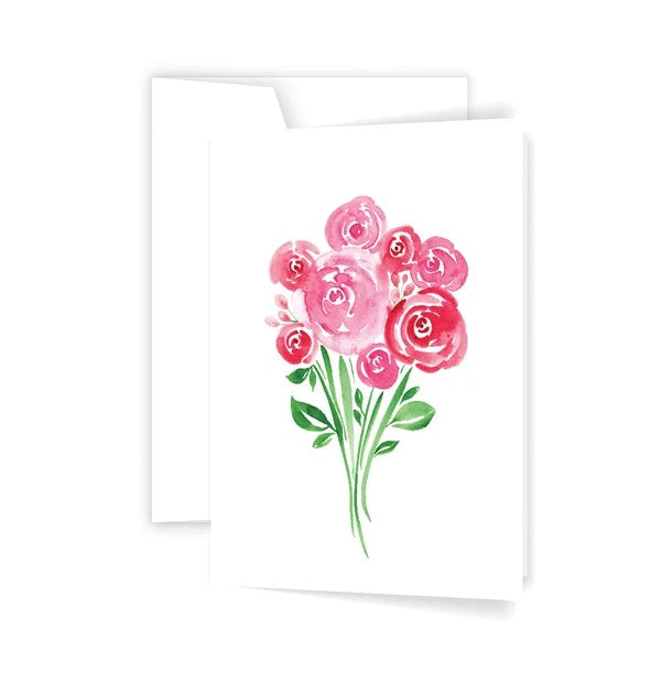 Greeting Card - Rose Bouquet