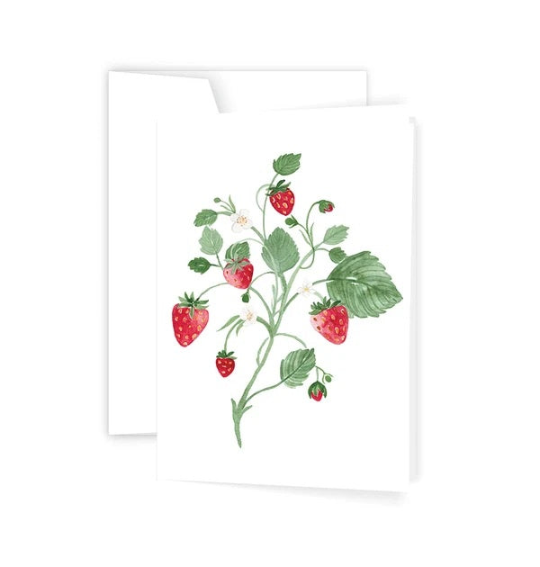 Greeting Card - Strawberries