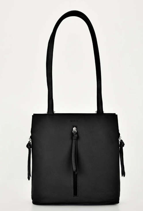 Ellie Leather 2 in 1 Convertible Shoulder Bag / Backpack - Black | Cobb & Co | Handbags | Thirty 16 Williamstown