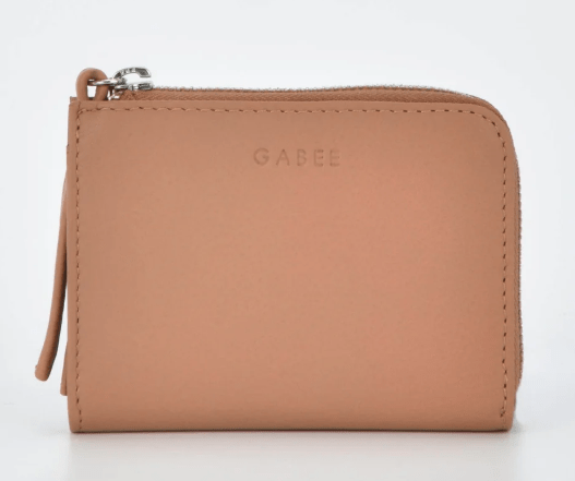 Emmi RFID Safe Leather Small Zip Around Wallet - Camel | Gabee | Women's Accessories | Thirty 16 Williamstown