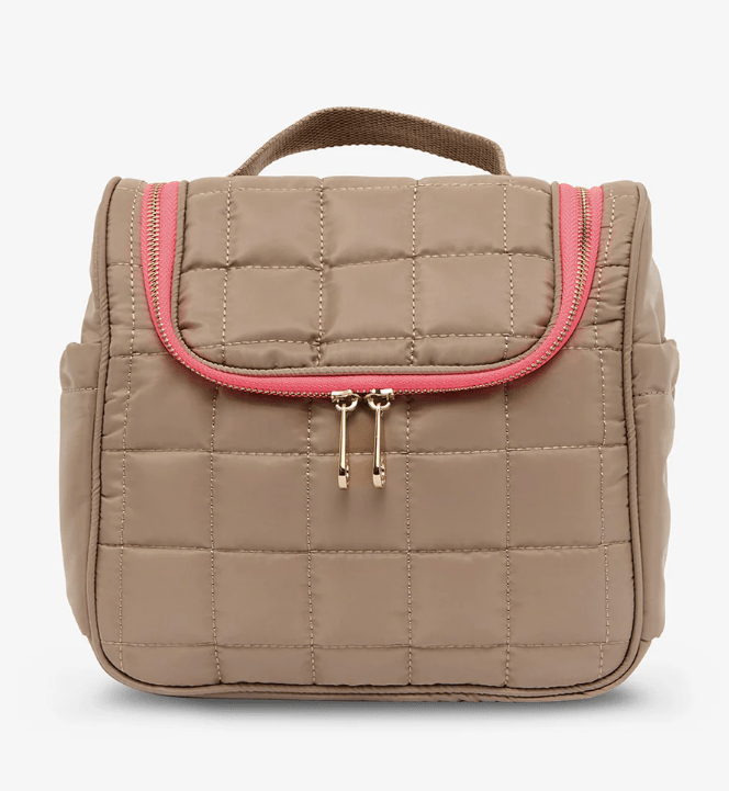 Essentials Bag - Taupe | Elms + King | Cosmetic Bags | Thirty 16 Williamstown
