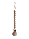 Eva Pacifier Clip - Taupe | Mushie | Comforters, Teethers &amp; Rattles | Thirty 16 Williamstown