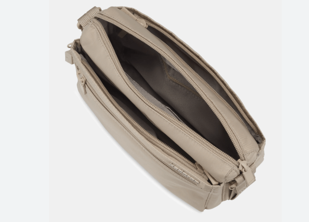 Eye Compact Crossbody Bag RFID - Cashmere Beige | Hedgren | Travel Bags | Thirty 16 Williamstown