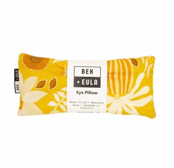 Eye Pillow - Wattle Mustard | Bek + Eula | Heat Packs, Eye Pillows &amp; Masks | Thirty 16 Williamstown
