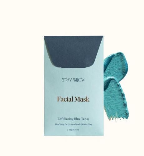 Facial Mask - Exfoliating Blue Tansy | Stray Willow | Bath &amp; Body | Thirty 16 Williamstown