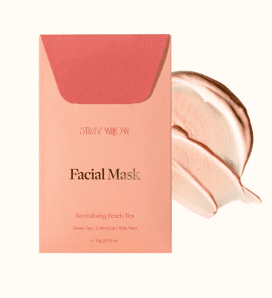 Facial Mask - Peach Tea Clay | Stray Willow | Bath & Body | Thirty 16 Williamstown