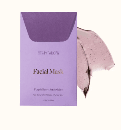 Facial Mask - Purple Berry | Stray Willow | Bath & Body | Thirty 16 Williamstown