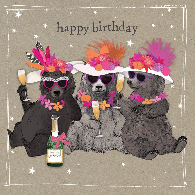 Female Birthday - 3 Bears | Hammond Gower | Greeting Cards | Thirty 16 Williamstown