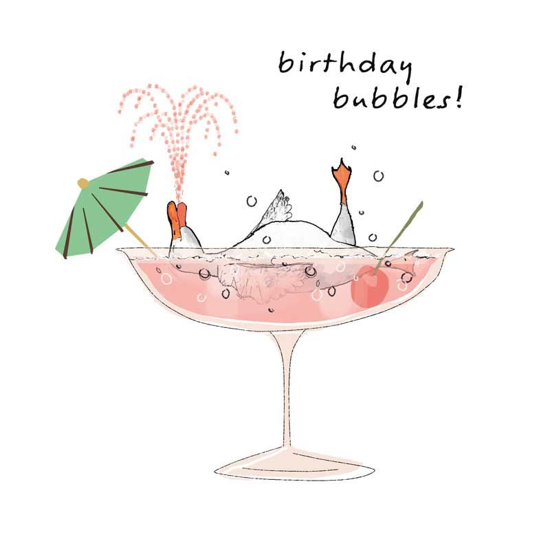 Female Birthday - Birthday Bubbles | Hammond Gower | Greeting Cards | Thirty 16 Williamstown