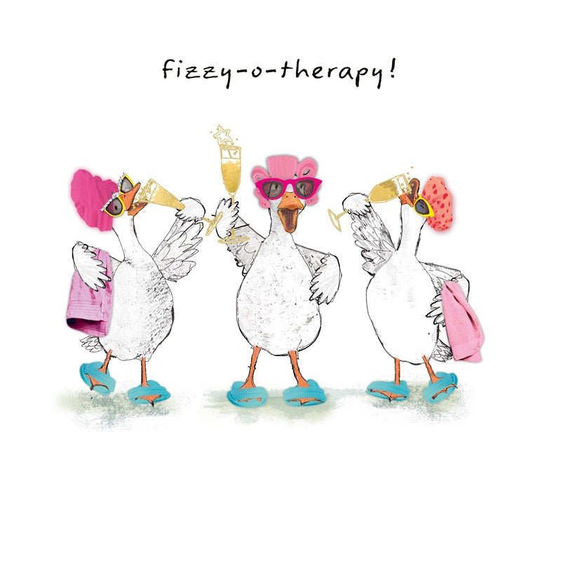 Female Card - Fizzy - O - Therapy | Hammond Gower | Greeting Cards | Thirty 16 Williamstown