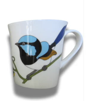 Fine Bone China Cups - Superb Fairywren | Jeremy Boot Collections | Mugs &amp; Cups | Thirty 16 Williamstown
