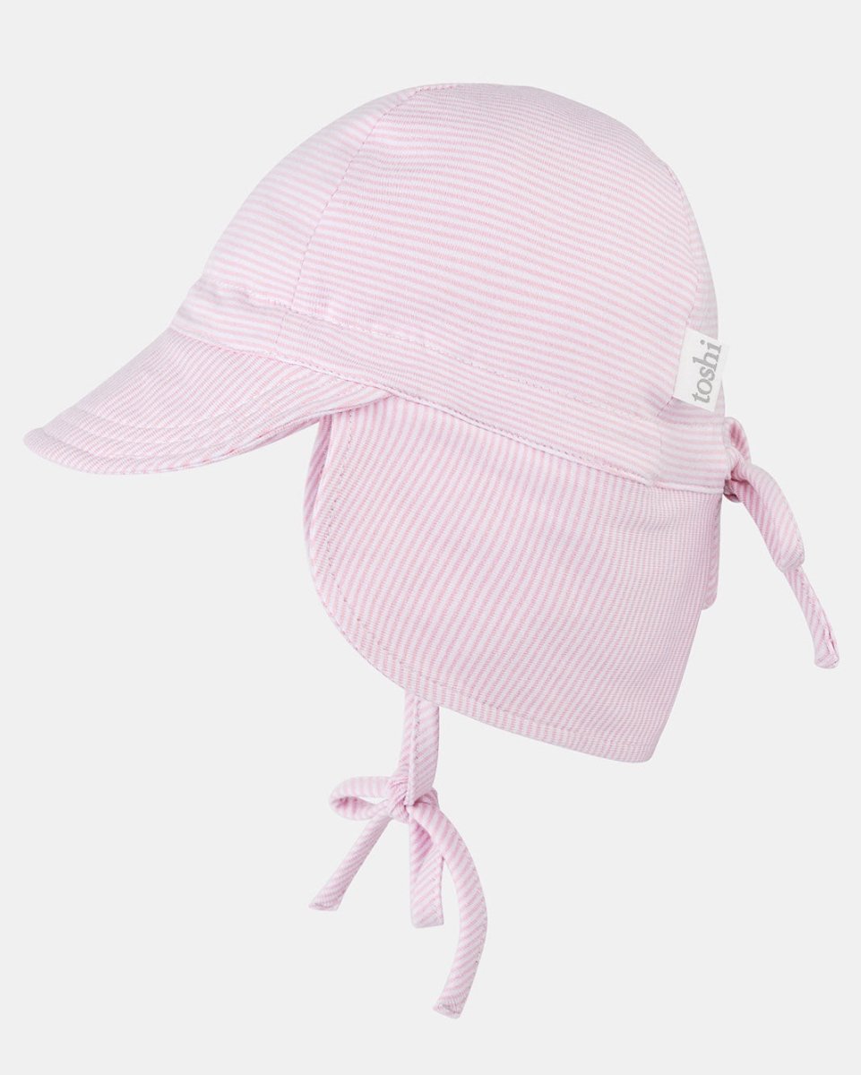 Flap Cap Baby - Blush | Toshi | Baby & Toddler Hats & Beanies | Thirty 16 Williamstown
