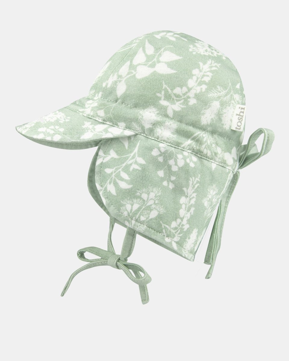 Flap Cap Bambini - Spring Meadow | Toshi | Baby & Toddler Hats & Beanies | Thirty 16 Williamstown