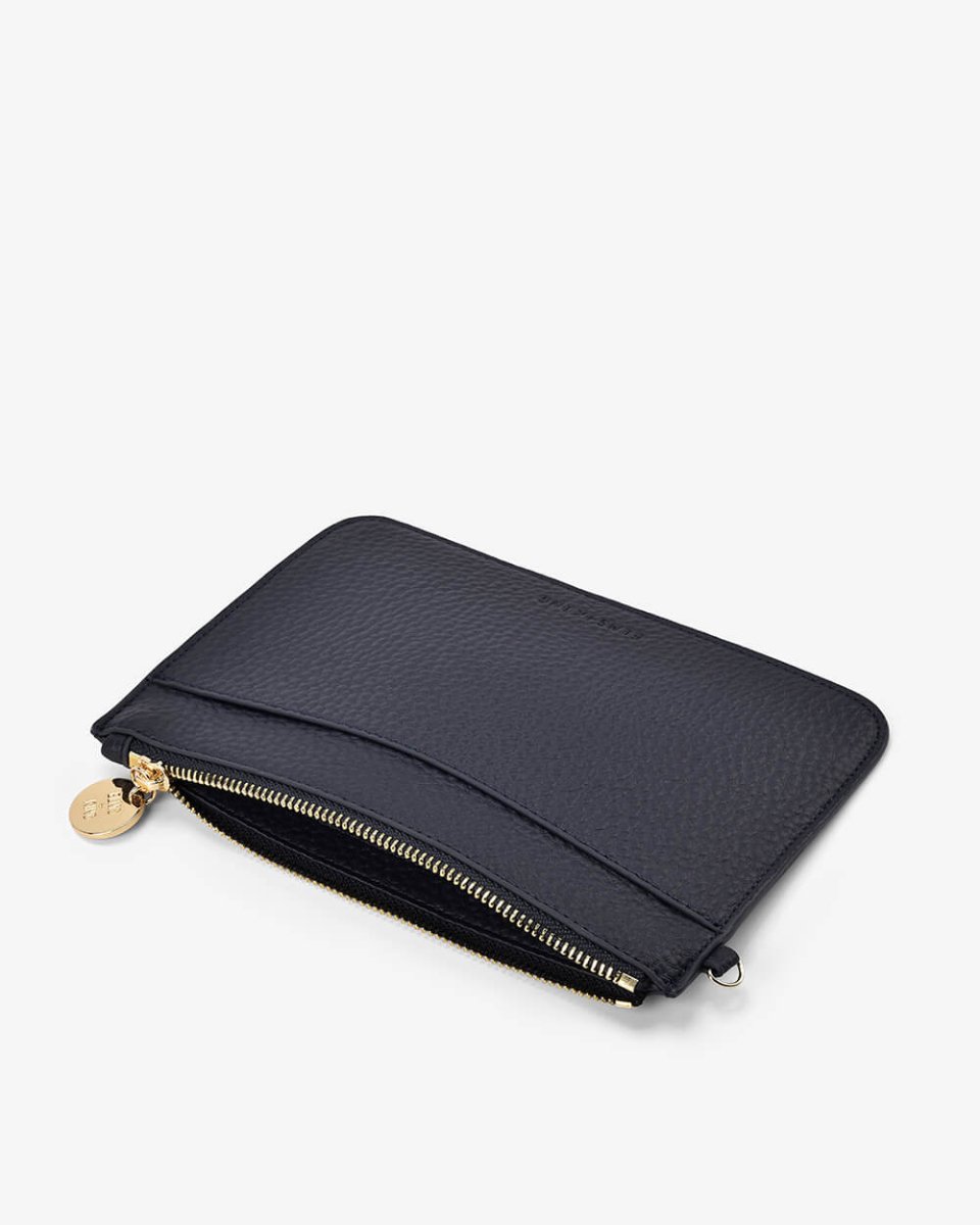 Flat Pouch - Navy | Elms + King | Handbags | Thirty 16 Williamstown