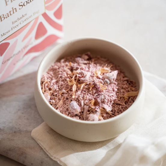 Floral Bath Soak - Grapefruit &amp; Ylang Ylang | Stray Willow | Bath &amp; Body | Thirty 16 Williamstown