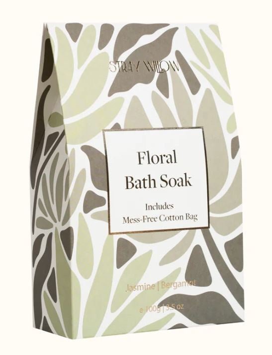 Floral Bath Soak - Jasmine &amp; Bergamot | Stray Willow | Bath &amp; Body | Thirty 16 Williamstown