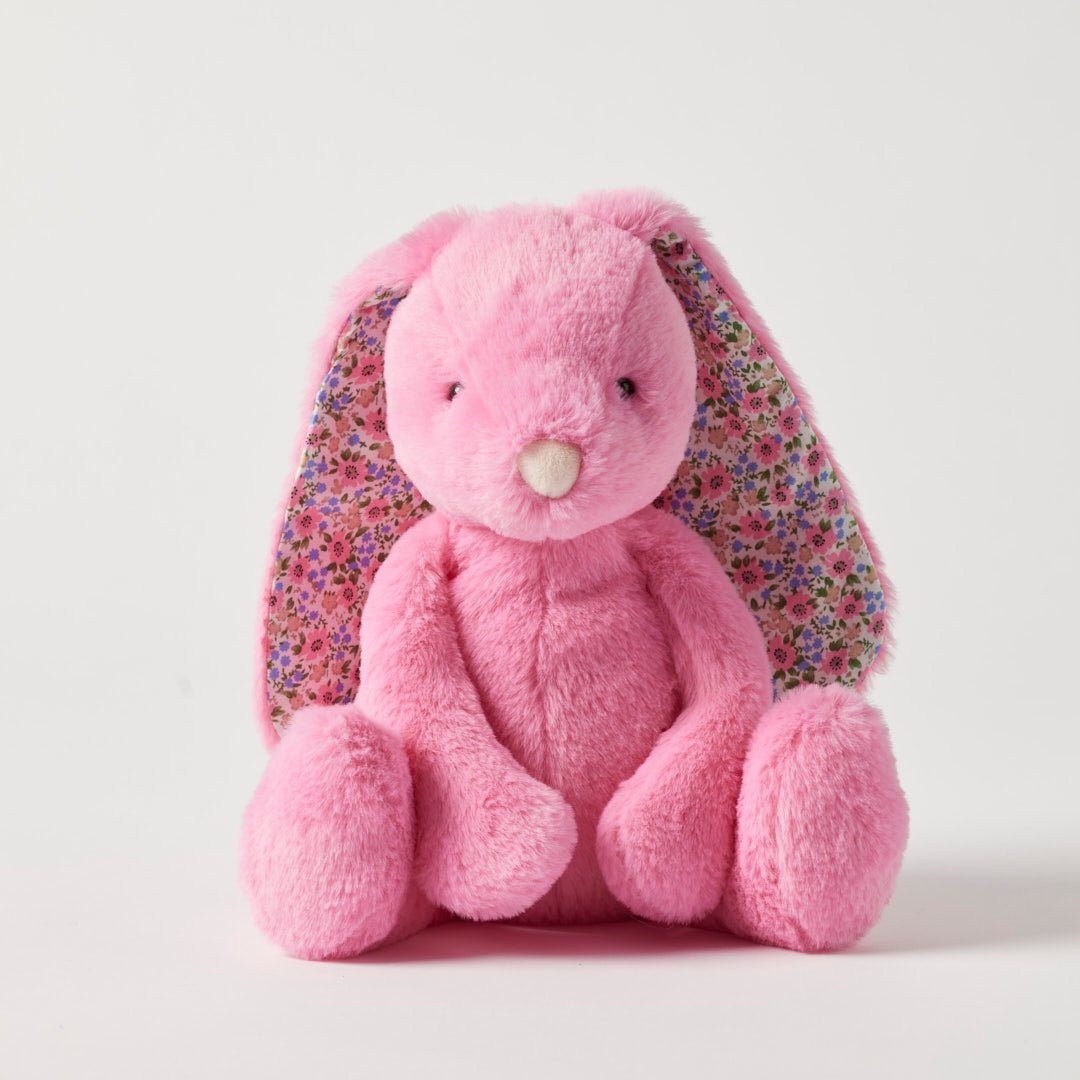 Floral Medium Bunny Plush Toy - Sherbet | Jiggle &amp; Giggle | Toys | Thirty 16 Williamstown