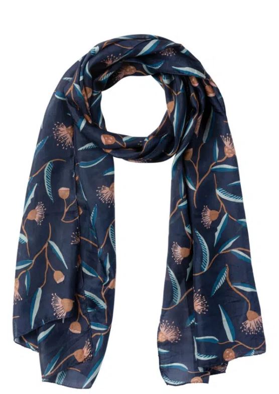 Flowering Gum Silk Scarf | Indus | Beanies, Scarves & Gloves | Thirty 16 Williamstown