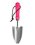 Fluorescent Hand Trowel - Pink | Burgon & Ball | Gloves, Aprons, Kneelers & Tools | Thirty 16 Williamstown