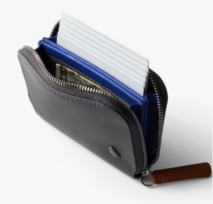 Folio Mini - Charcoal Cobalt | Bellroy | Travel Wallets &amp; Accessories | Thirty 16 Williamstown