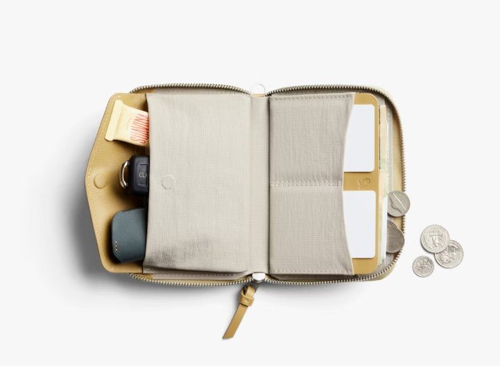Folio Wallet - Mustard | Bellroy | Travel Wallets &amp; Accessories | Thirty 16 Williamstown